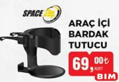 SPACE ARAÇ İÇİ BARDAK TUTUCU